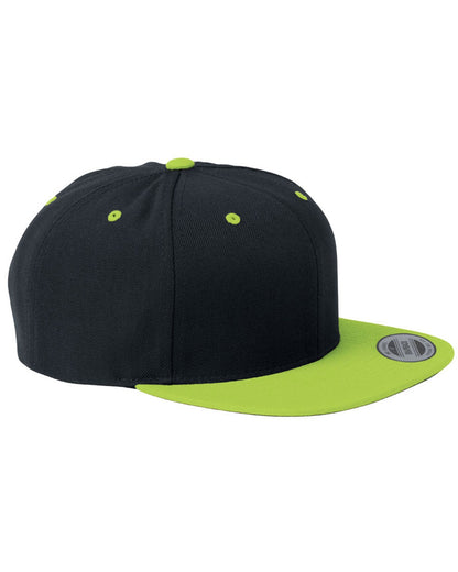 Yupoong Adult 6-Panel Structured Flat Visor Classic Snapback 6089