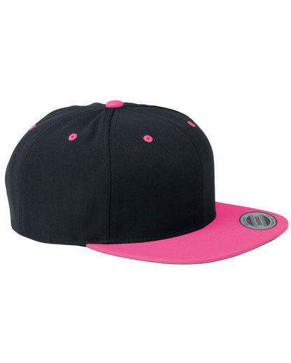 Yupoong Adult 6-Panel Structured Flat Visor Classic Snapback 6089