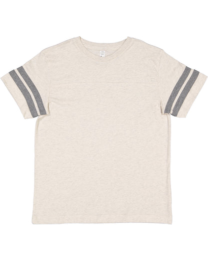 Youth Football Fine Jersey T-Shirt LAT 6137