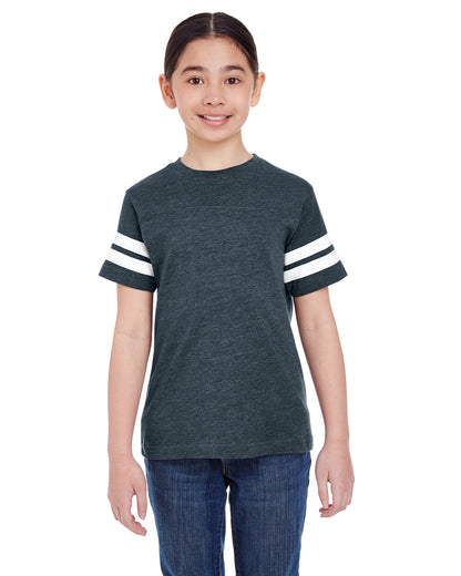 Youth Football Fine Jersey T-Shirt LAT 6137