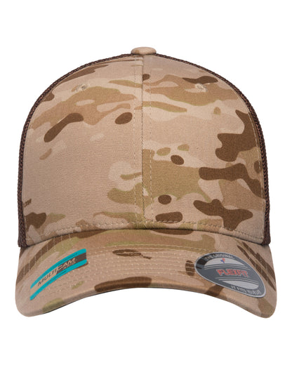 Yupoong Adult Flexfit® Multicam® Trucker Mesh Cap 6511MC