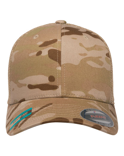 Yupoong Adult Flexfit® Multicam® Trucker Mesh Cap 6511MC