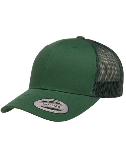 Gorra retro de camionero para adultos Yupoong 6606