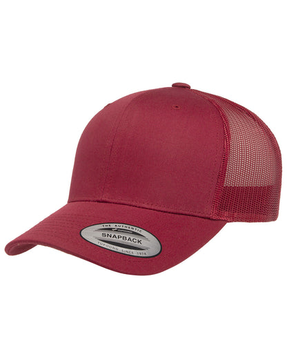 Gorra retro de camionero para adultos Yupoong 6606