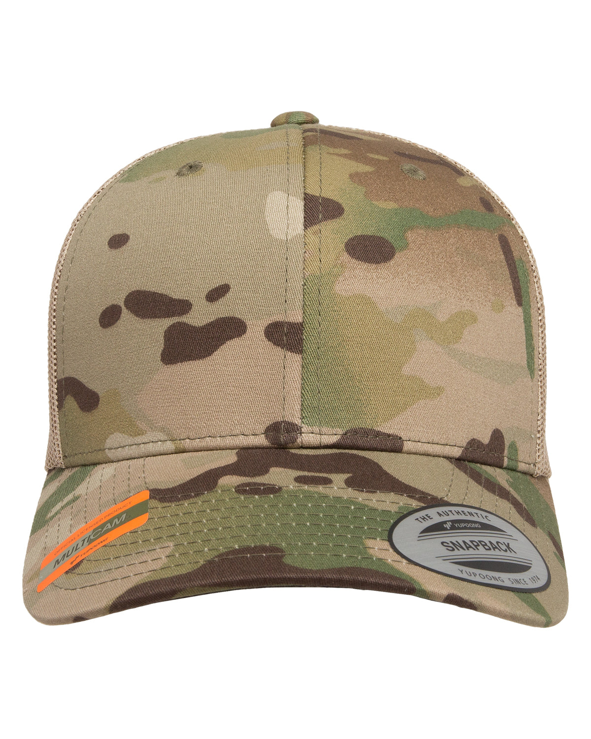 Yupoong Retro Trucker Multicam Snapback 6606MC
