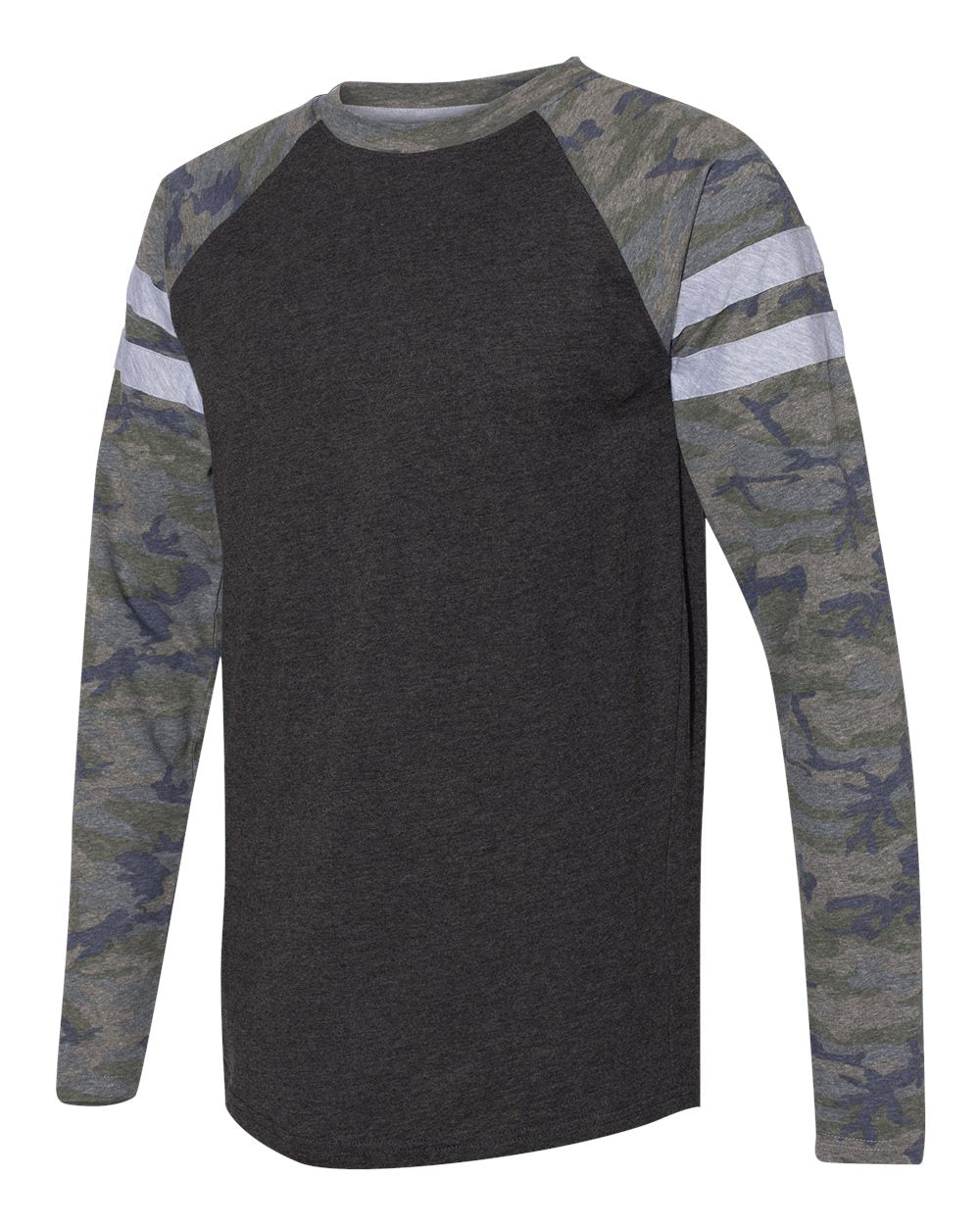 Men's Gameday Mash-Up Long Sleeve Fine Jersey T-Shirt