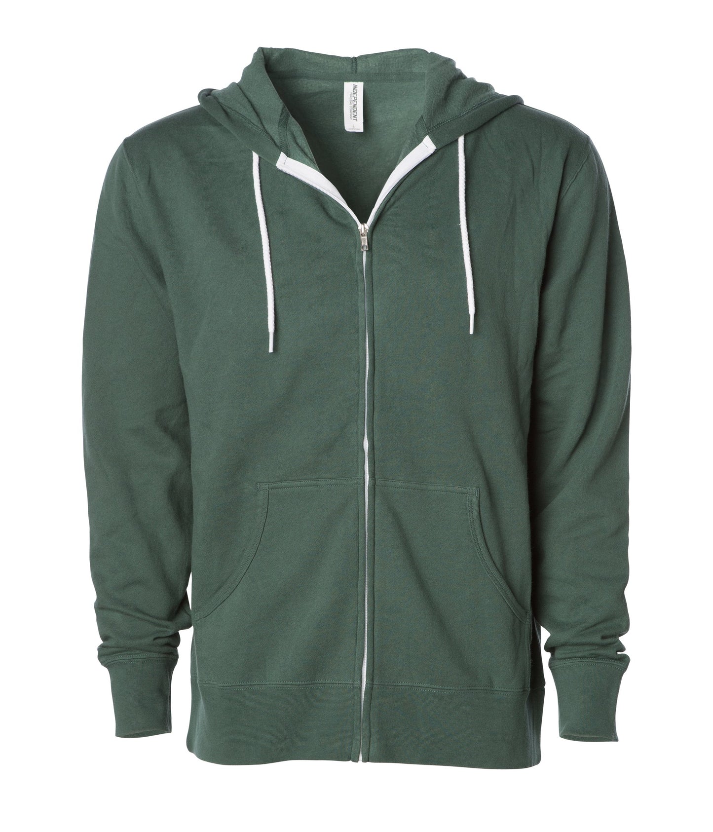 Sudadera unisex ligera, ajustada, con capucha y cremallera AFX90UNZ
