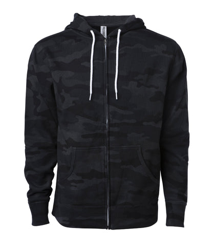 Sudadera unisex ligera, ajustada, con capucha y cremallera AFX90UNZ