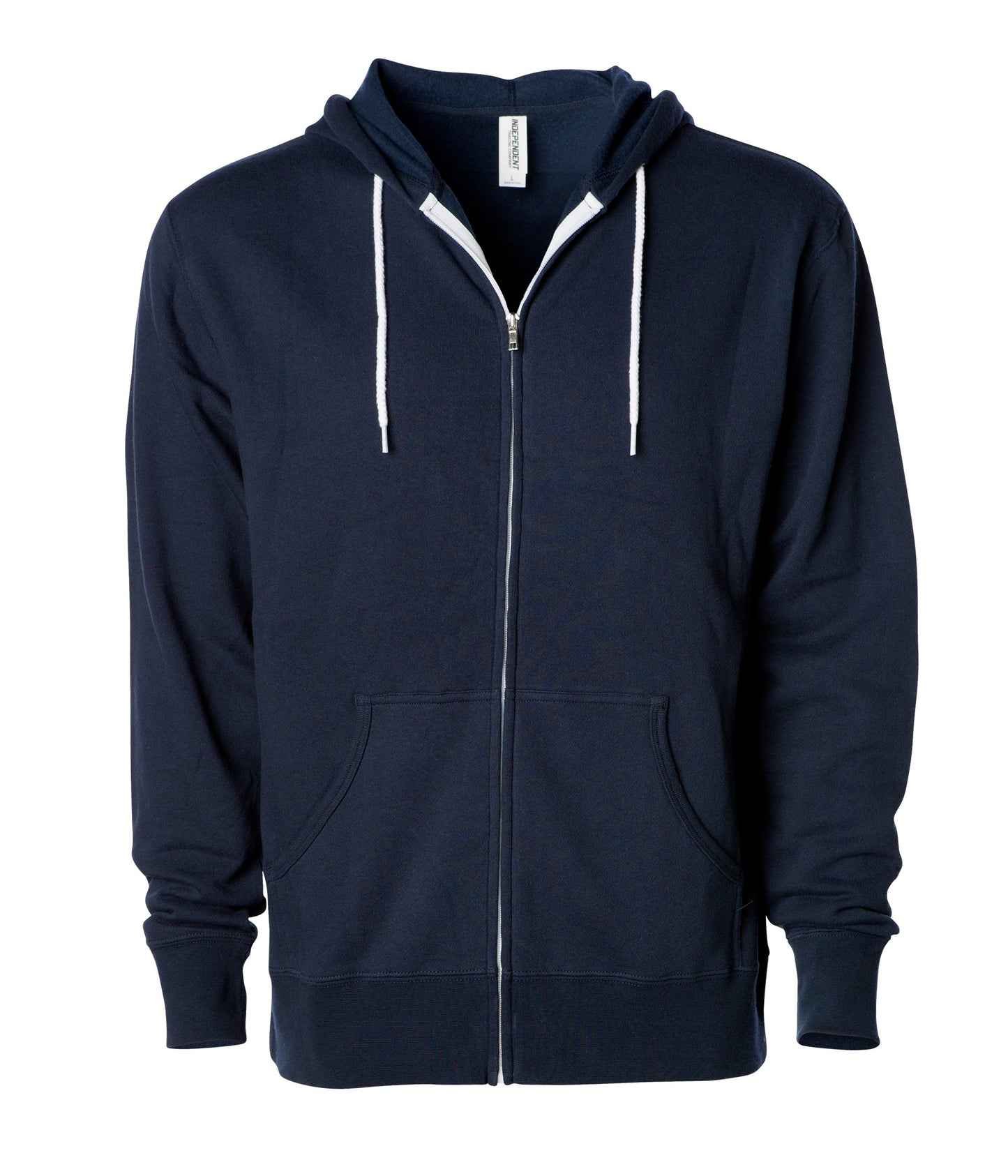 Sudadera unisex ligera, ajustada, con capucha y cremallera AFX90UNZ