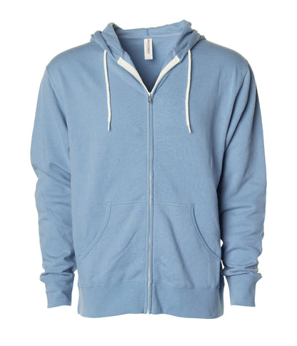 Sudadera unisex ligera, ajustada, con capucha y cremallera AFX90UNZ