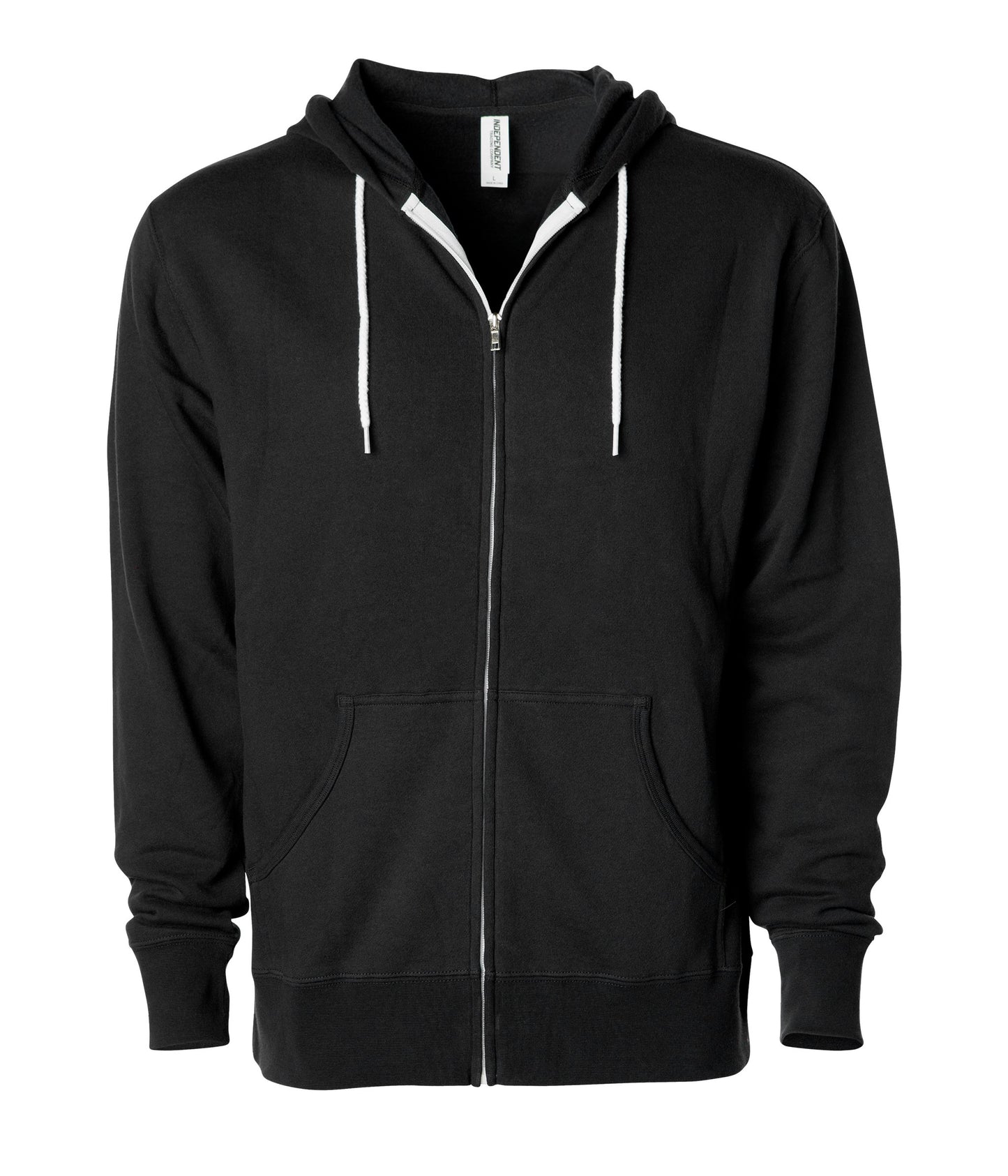 Sudadera unisex ligera, ajustada, con capucha y cremallera AFX90UNZ