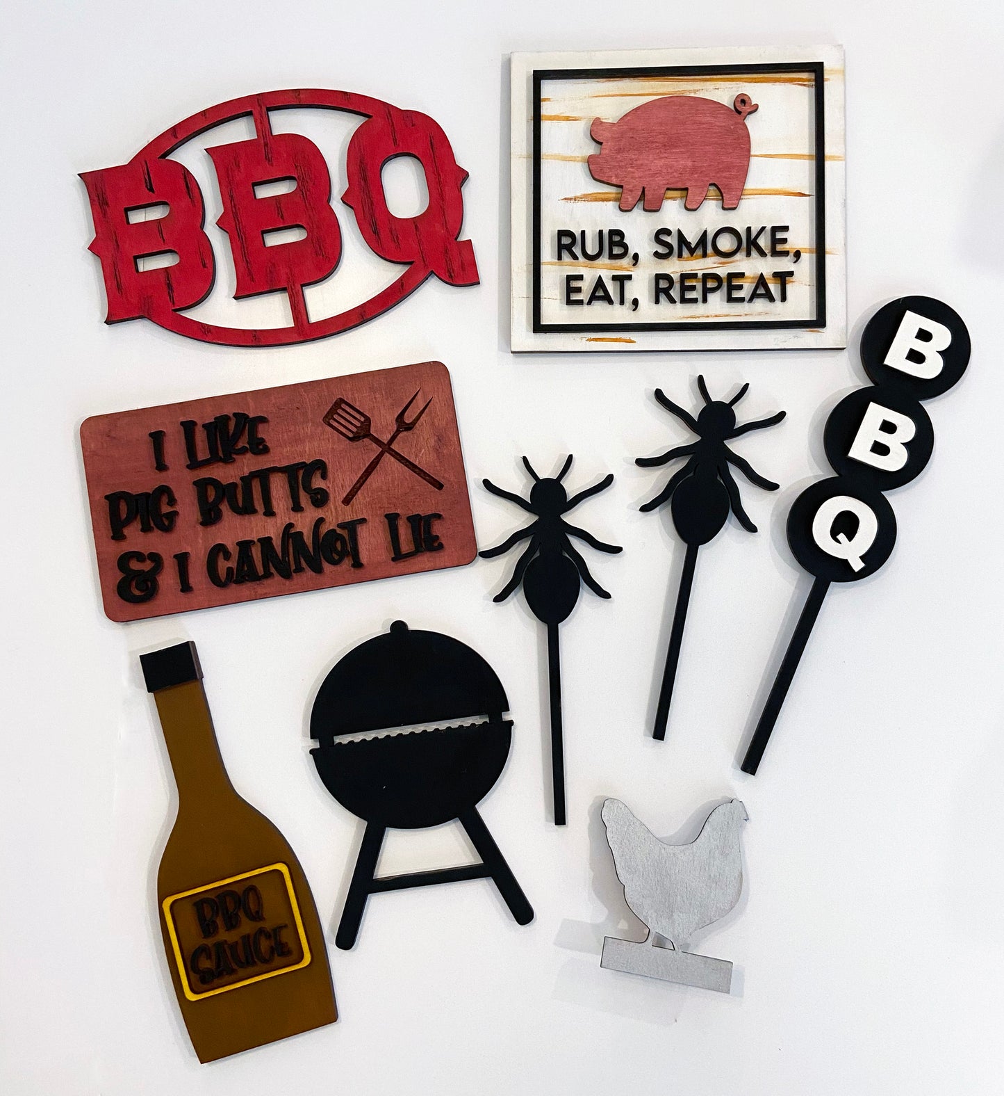 Kit de bandejas escalonadas It's BBQ Time