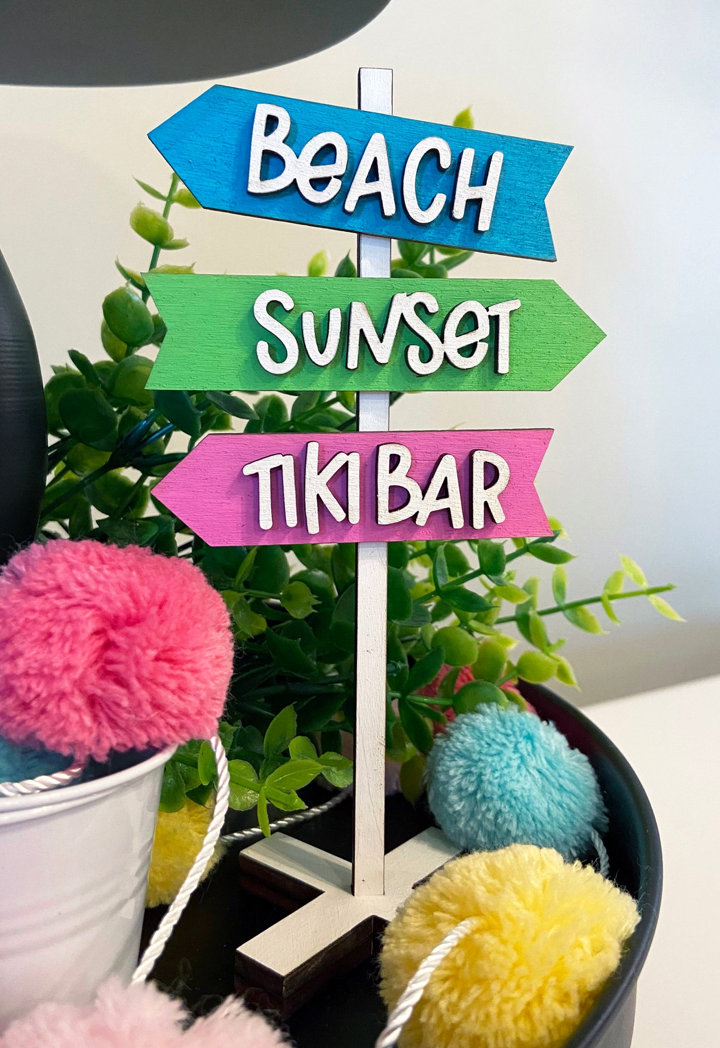 Paquete de bandejas escalonadas para relajarse en la playa