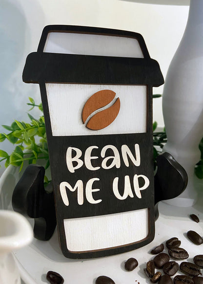 Paquete de bandejas escalonadas para barra de café