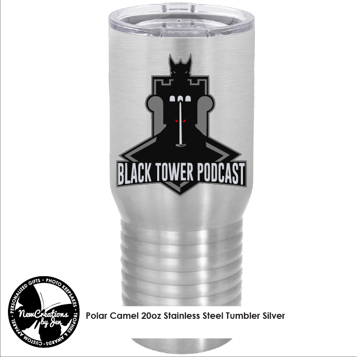 BTP - Vaso de acero inoxidable color camello polar de 20 oz