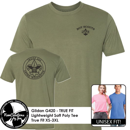Camiseta ligera de los Boy Scouts