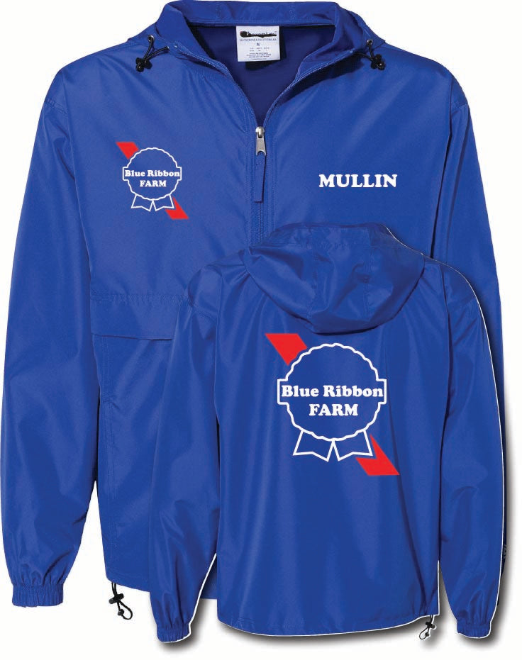 Chaqueta plegable con cremallera de un cuarto Champion de Blue Ribbon Farms