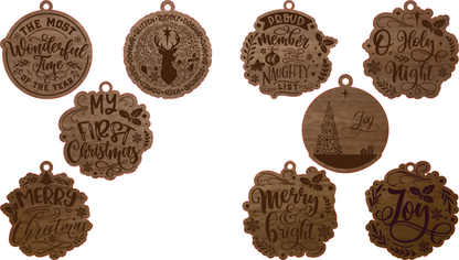 Engraved Ornaments