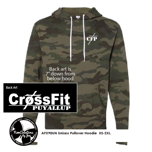 Sudadera con capucha unisex CrossFit AFX90UN