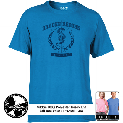 Dragon Reborn Academy - Camisetas ligeras de recuerdo inspiradas en La Rueda del Tiempo