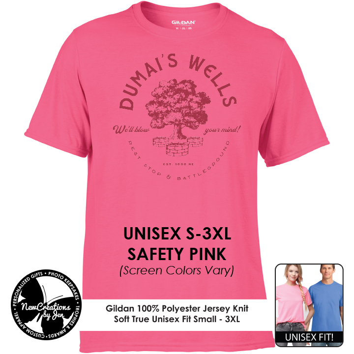 Parada de descanso Wells de Dumai: camisetas ligeras de recuerdo inspiradas en la Rueda del Tiempo