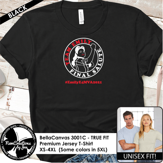 E4MVA2021 Unisex Premium T-Shirt - Black