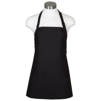 Delantal de cuello ajustable de tres bolsillos Fame