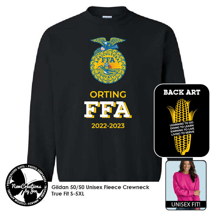 FFA Bella Canvas Unisex Premium T Shirt New Creations By Jen