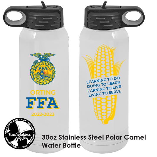 FFA Stainless Steel Water Bottle