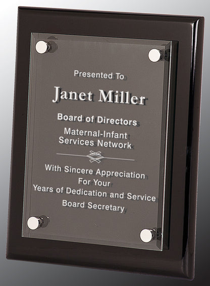 Premium Floating Acrylic Plaque