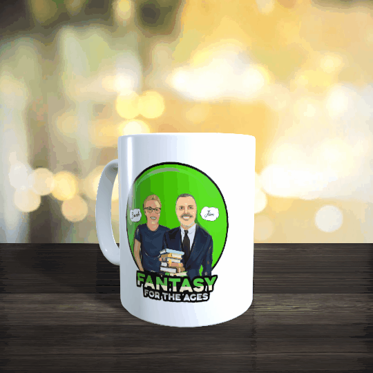 Taza de café "Fantasía para la eternidad" (dos tamaños)