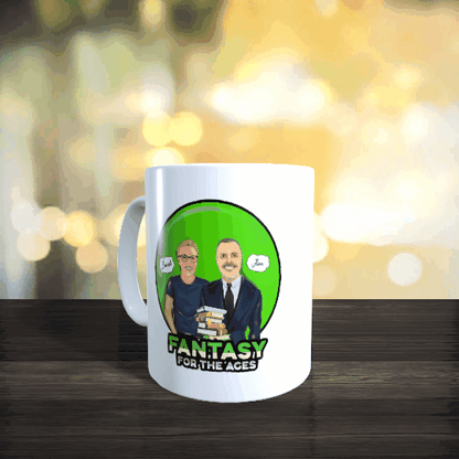 Taza de café "Fantasía para la eternidad" (dos tamaños)
