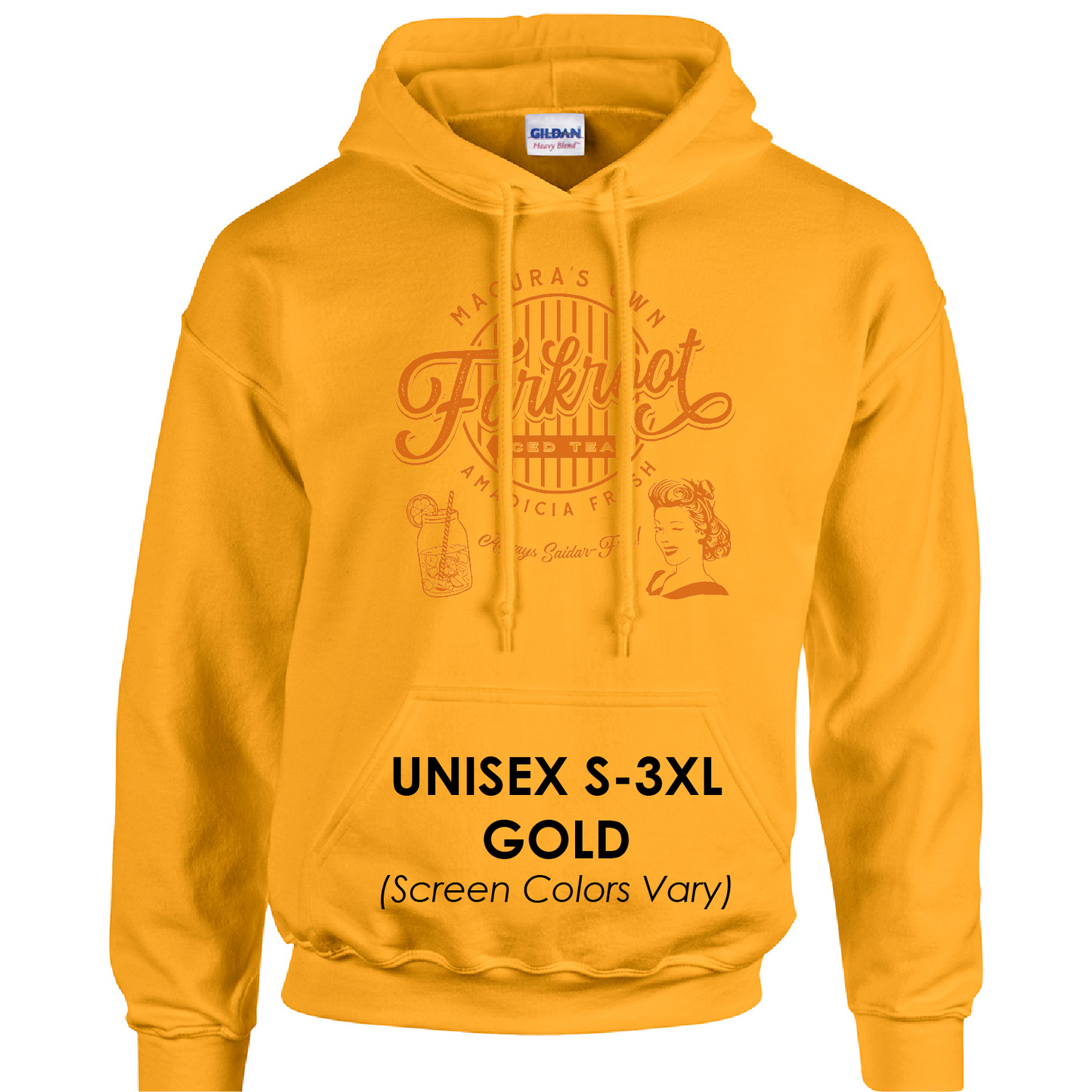 Sudadera básica con capucha de la serie de souvenirs vintage de Randland de La Rueda del Tiempo