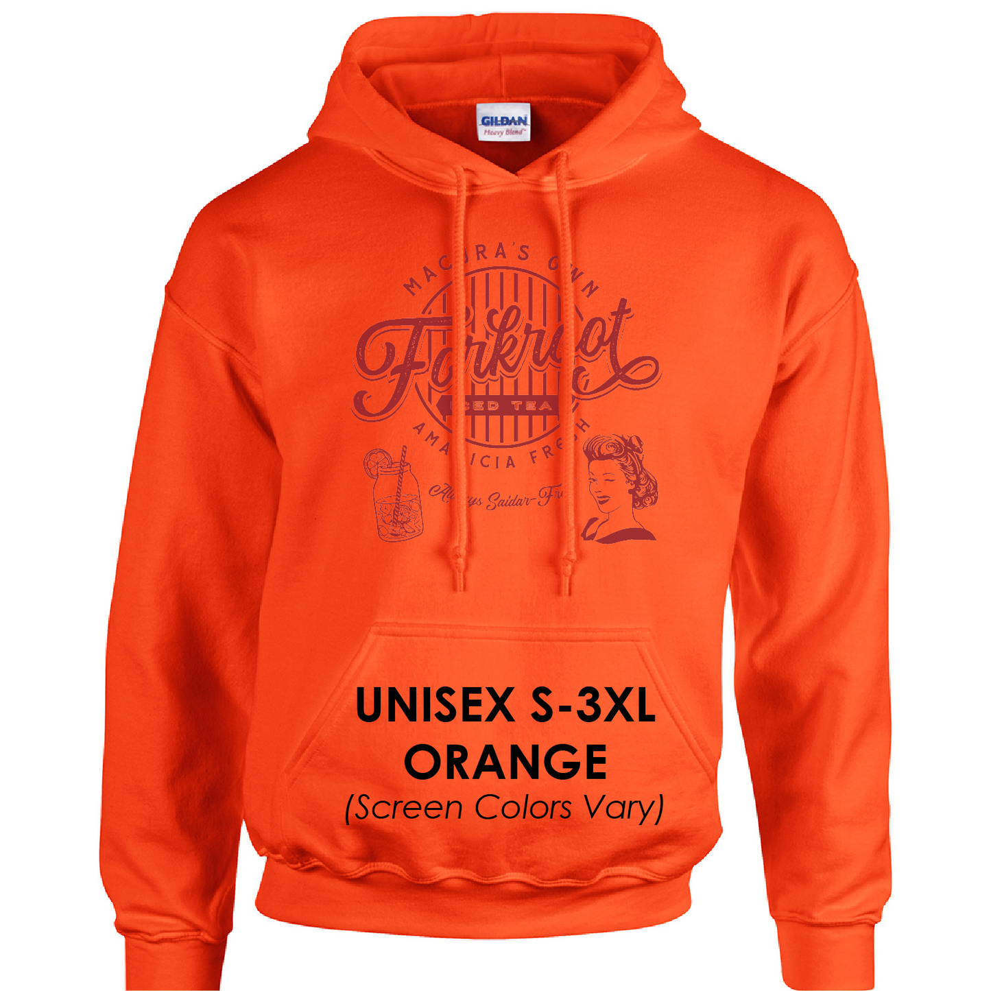 Sudadera básica con capucha de la serie de souvenirs vintage de Randland de La Rueda del Tiempo