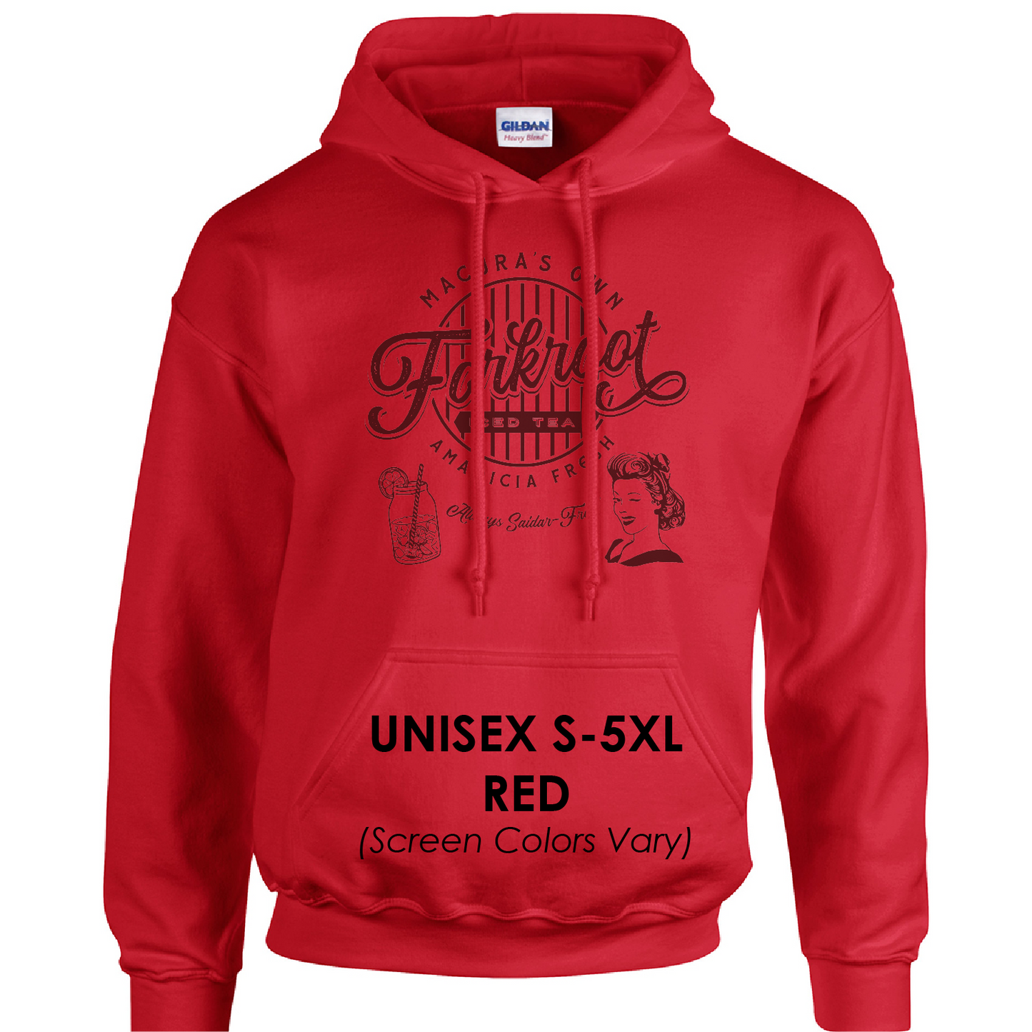 Sudadera básica con capucha de la serie de souvenirs vintage de Randland de La Rueda del Tiempo