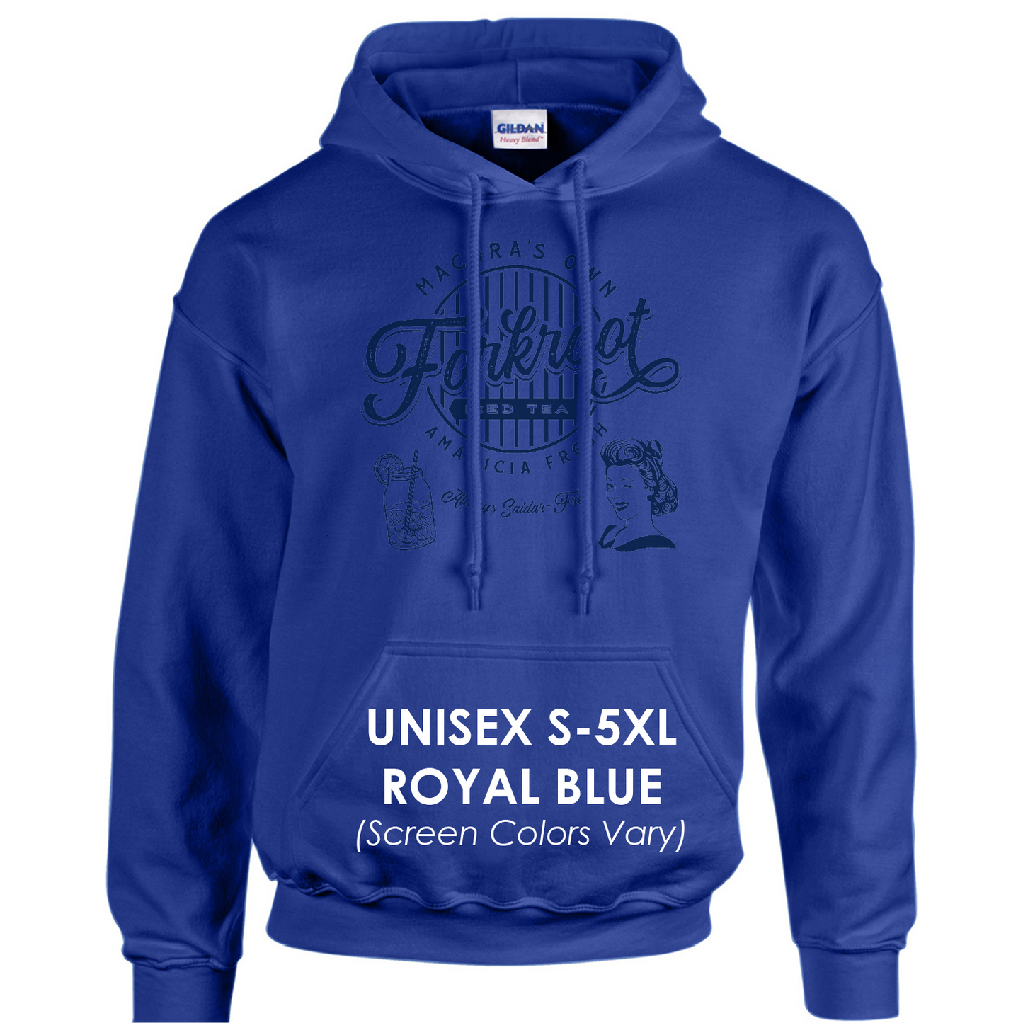 Sudadera básica con capucha de la serie de souvenirs vintage de Randland de La Rueda del Tiempo