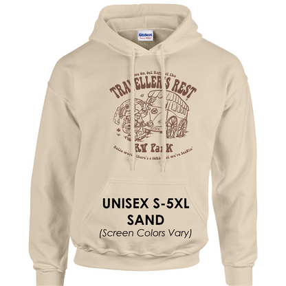 Sudadera básica con capucha de la serie de souvenirs vintage de Randland de La Rueda del Tiempo