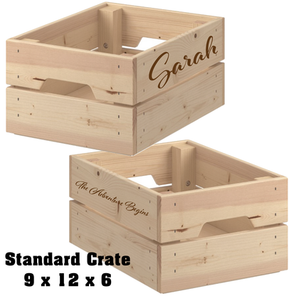 Personalized Gift Crate - Great for Seniors