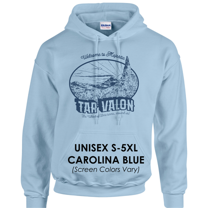 Sudadera básica con capucha de la serie de souvenirs vintage de Randland de La Rueda del Tiempo