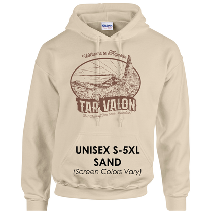 Sudadera básica con capucha de la serie de souvenirs vintage de Randland de La Rueda del Tiempo