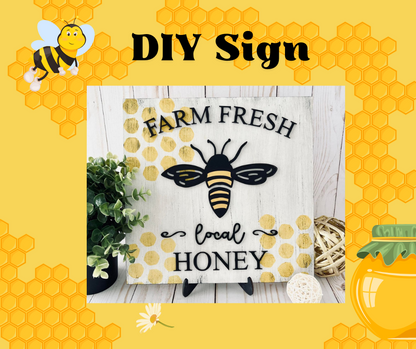 Kit de pintura DIY Farm Fresh Honey: ¡una fiesta en una caja!