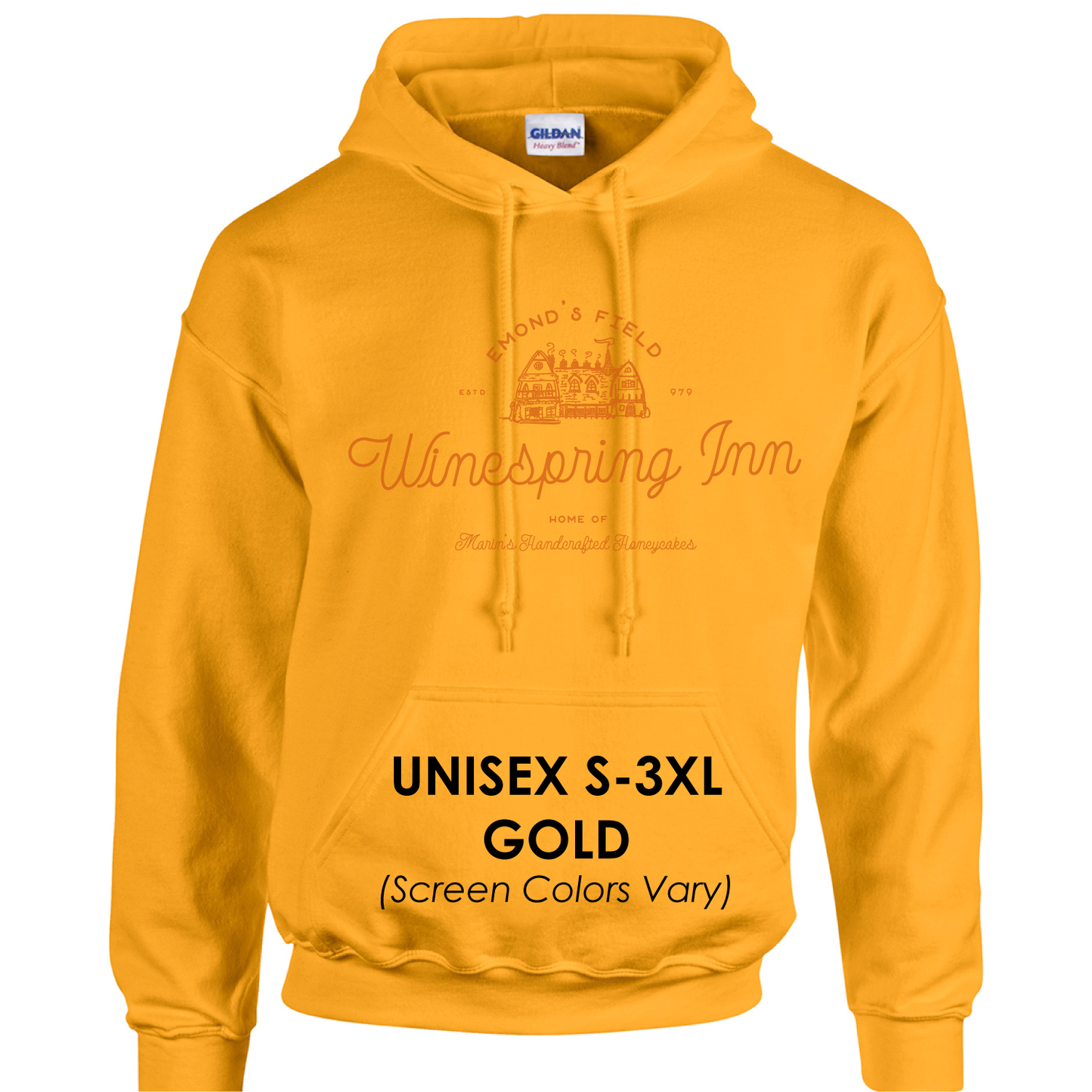 Sudadera básica con capucha de la serie de souvenirs vintage de Randland de La Rueda del Tiempo