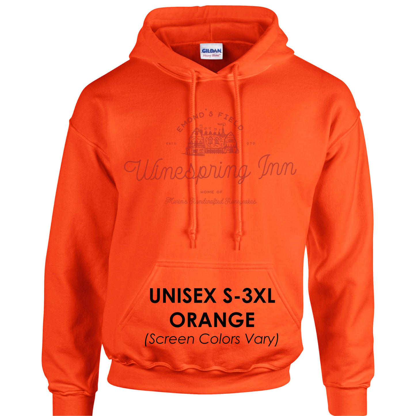 Sudadera básica con capucha de la serie de souvenirs vintage de Randland de La Rueda del Tiempo