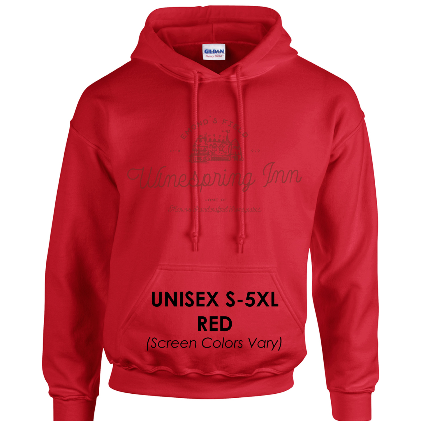 Sudadera básica con capucha de la serie de souvenirs vintage de Randland de La Rueda del Tiempo