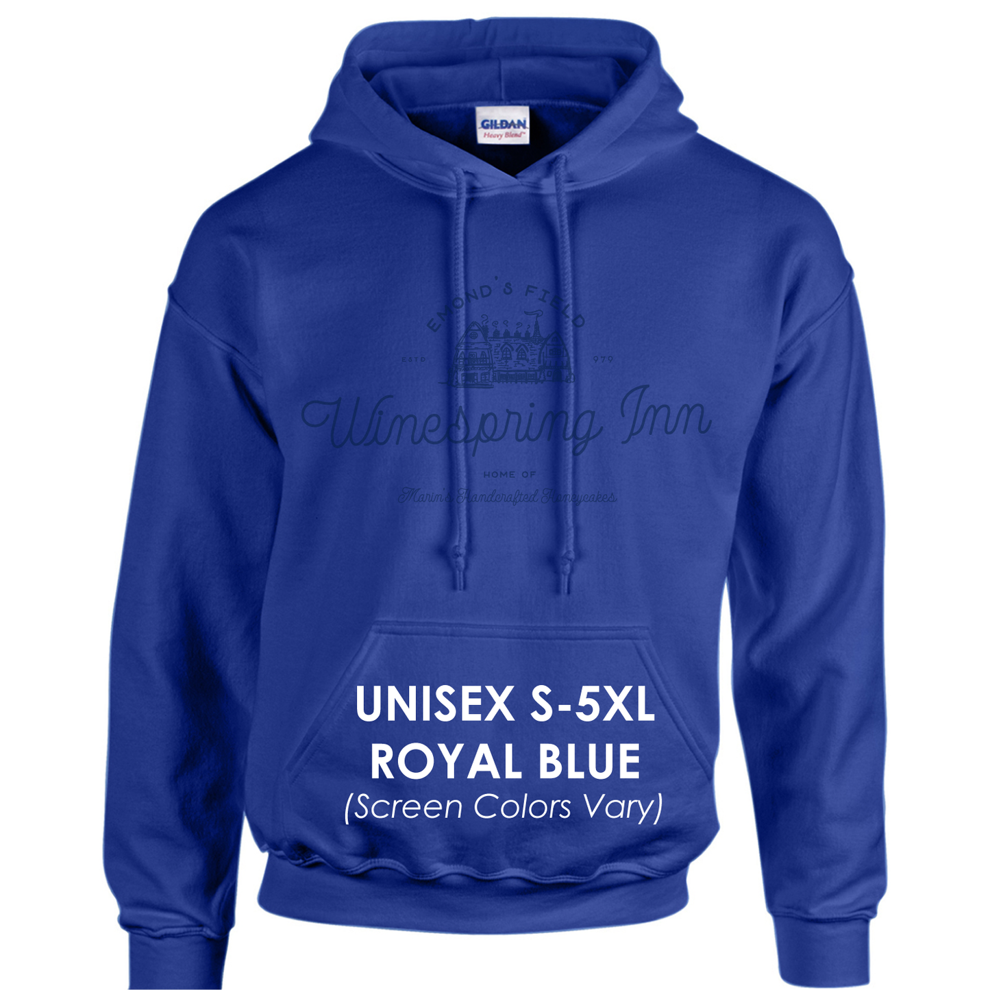 Sudadera básica con capucha de la serie de souvenirs vintage de Randland de La Rueda del Tiempo