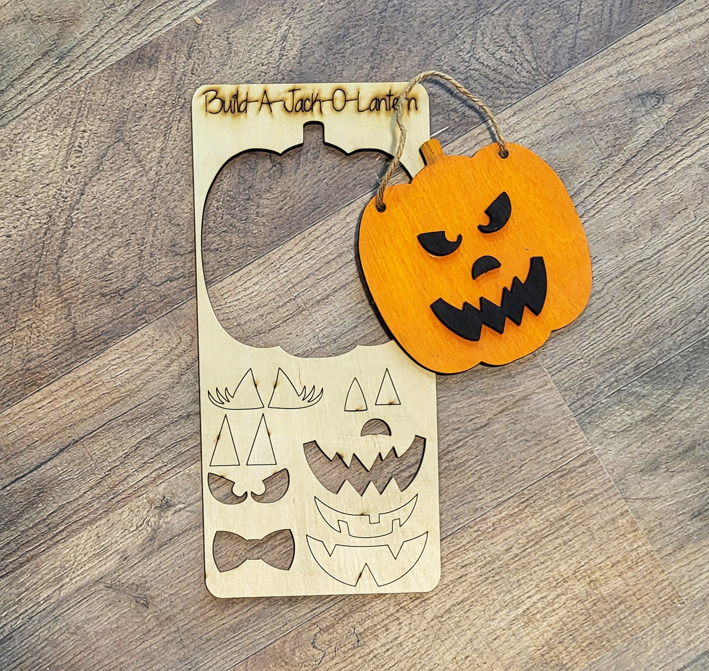 Kit de pintura desplegable Jack-O-Lantern para niños