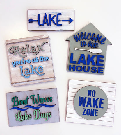 Lake House Tiered Tray Bundle