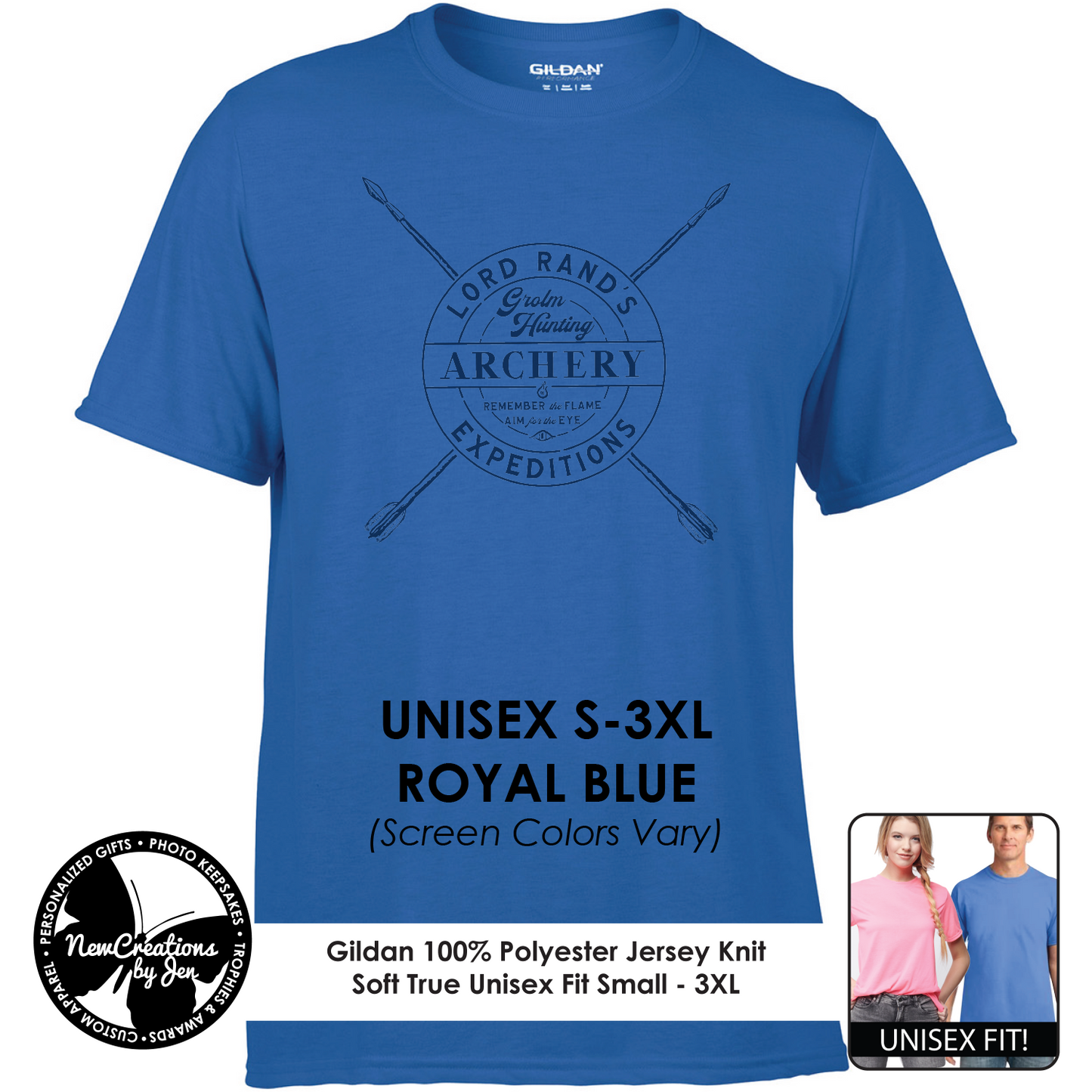 Expediciones de tiro con arco de Lord Rand: camisetas ligeras de recuerdo inspiradas en La Rueda del Tiempo