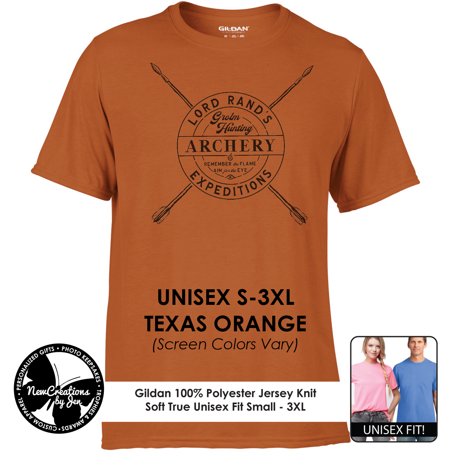 Expediciones de tiro con arco de Lord Rand: camisetas ligeras de recuerdo inspiradas en La Rueda del Tiempo