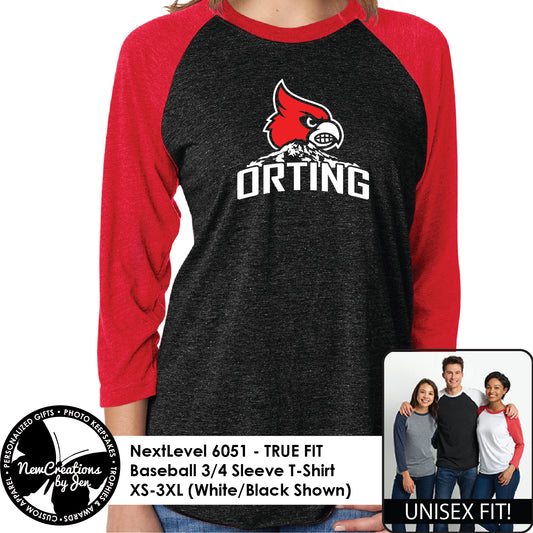 Camiseta raglán de béisbol unisex PG2024